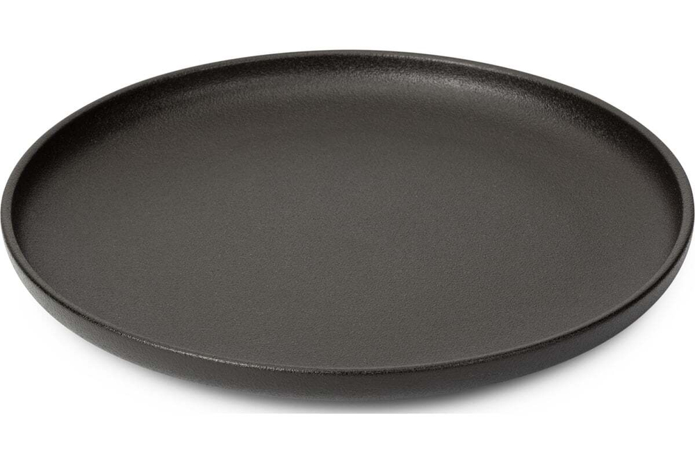 Тарелка обеденная 26см ROCK BLACK DM8020