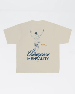 Футболка KINGZ Leandro Lo Champion Tee бежевая