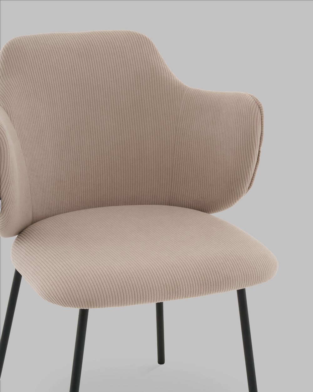 Стул Джиннет велюр бежевый