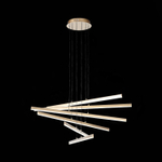 SL394.223.06 Светильник подвесной ST-Luce Матовое золото/Белый LED 6*16,6W 4000K