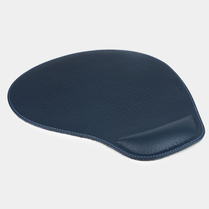 Коврик для мышки Elephant из натуральной кожи теленка, цвета синий