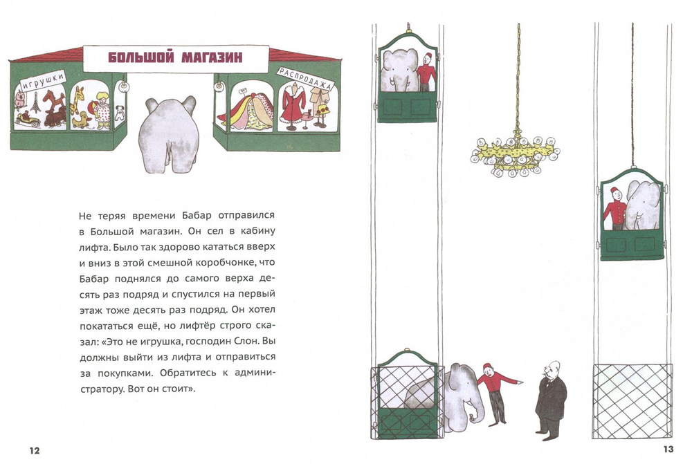 История Бабара, маленького слоненка