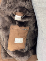 Кашемировая куртка Brunello Cucinelli внутри с мехом