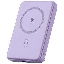 Внешний аккумулятор Wiwu Wi-P043 Magnetic Power Bank 10000 mAh 20W, Фиолетовый