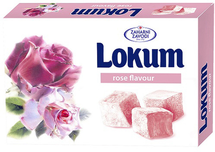 Лукум Zaharni со вкусом розы 140г