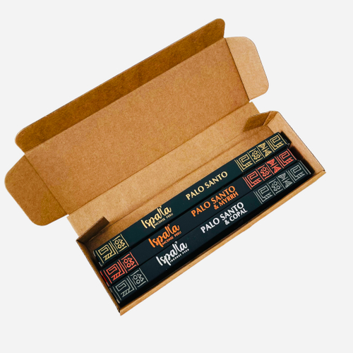 Набор ISPALLA древесные ароматы (пало санто, мирра, копал ), 3 упаковки