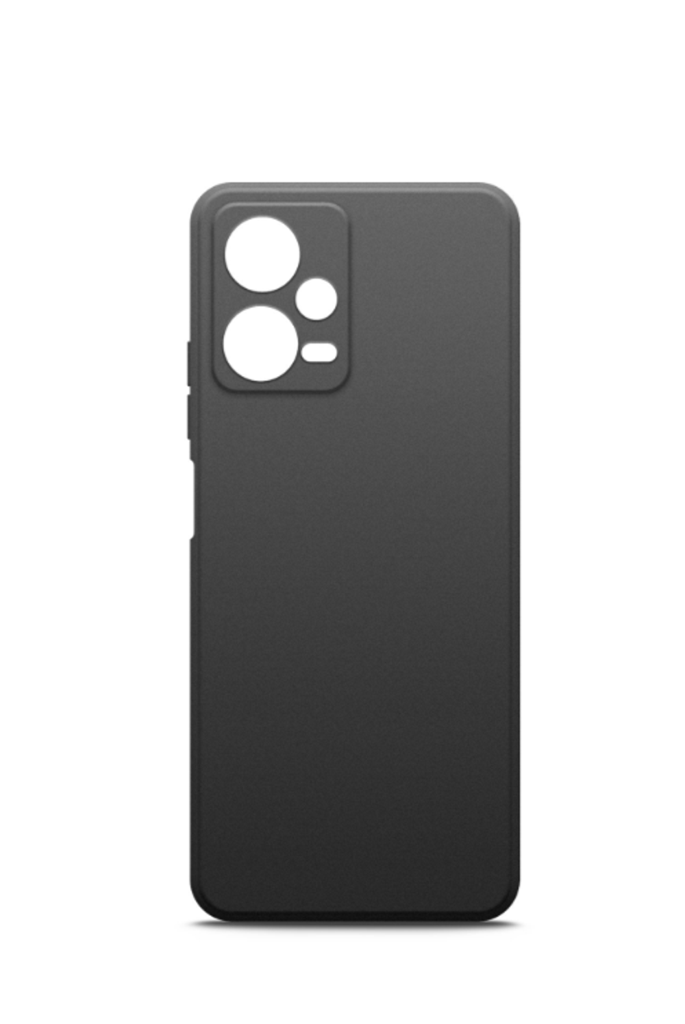 Чехол Silicone Case матовый для POCO X5 5G черный, Borasco