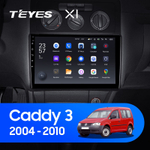 Teyes X1 10,2"для Volkswagen Caddy 2004-2010