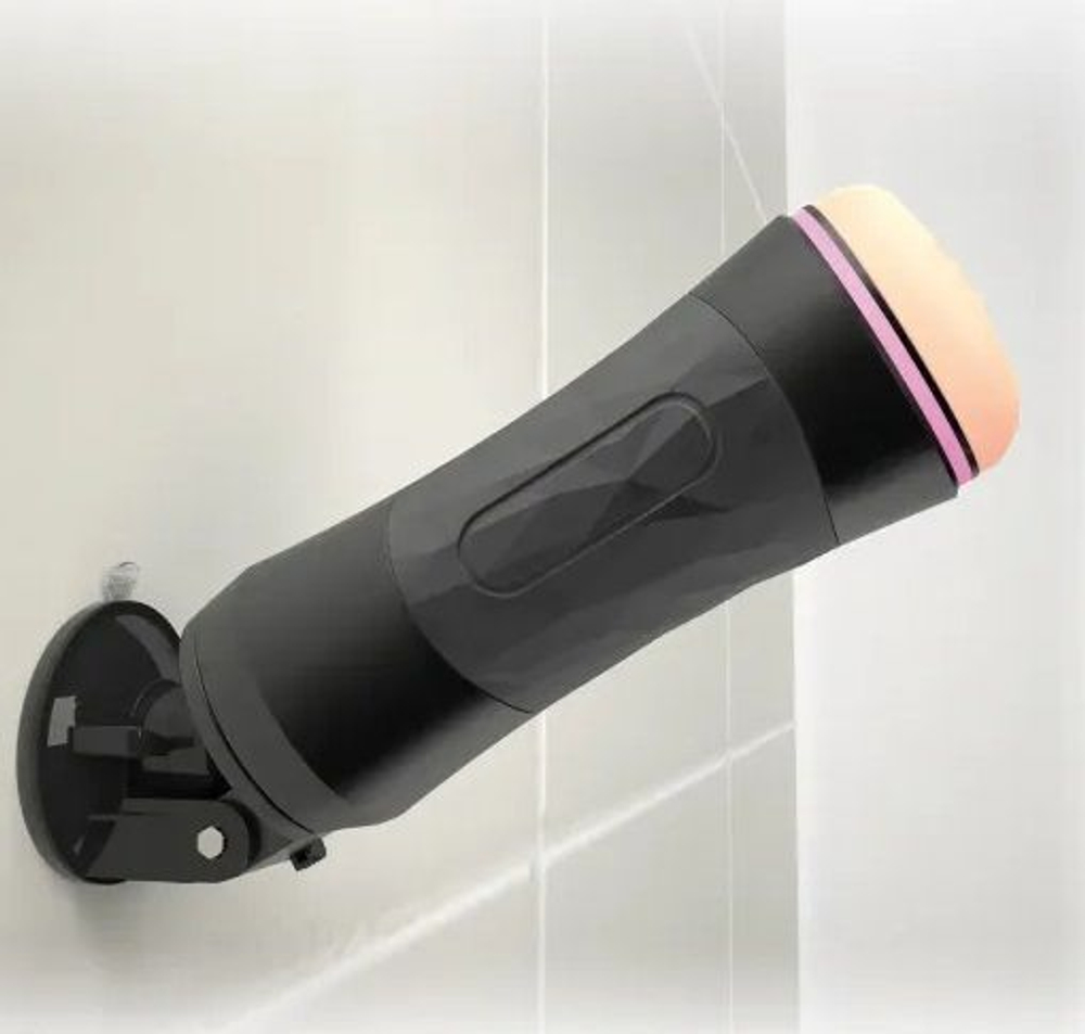 Крепление на стену Captain Hook для мастурбаторов Mystim (Цвет: черный)