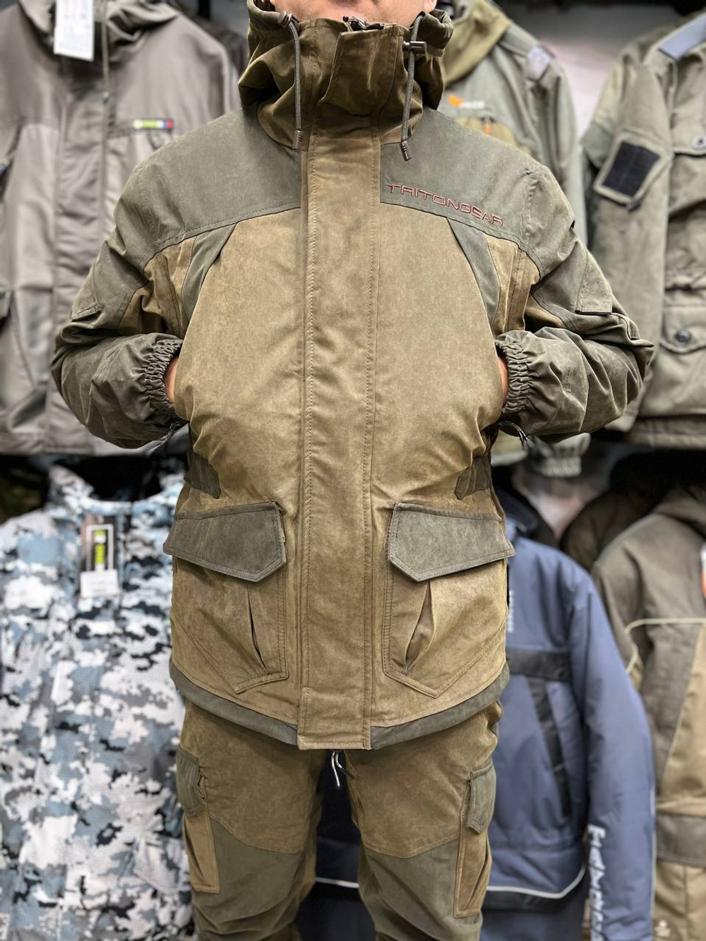 Костюм TRITON GORKA PRO –5 °C, мембрана Norvegia, коричневый