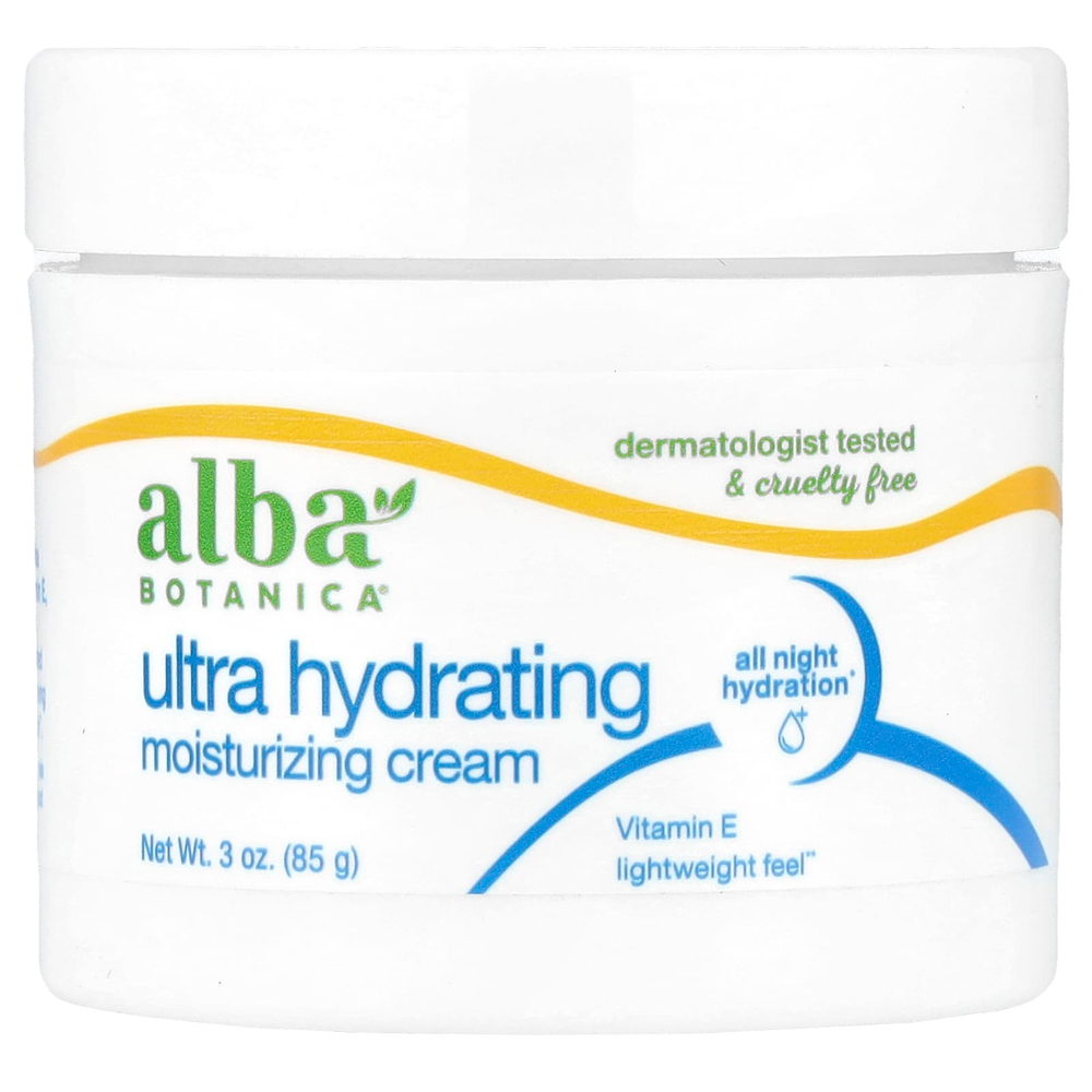 Alba Botanica, Ультраувлажняющий крем, без отдушек, 85 г (3 унции)