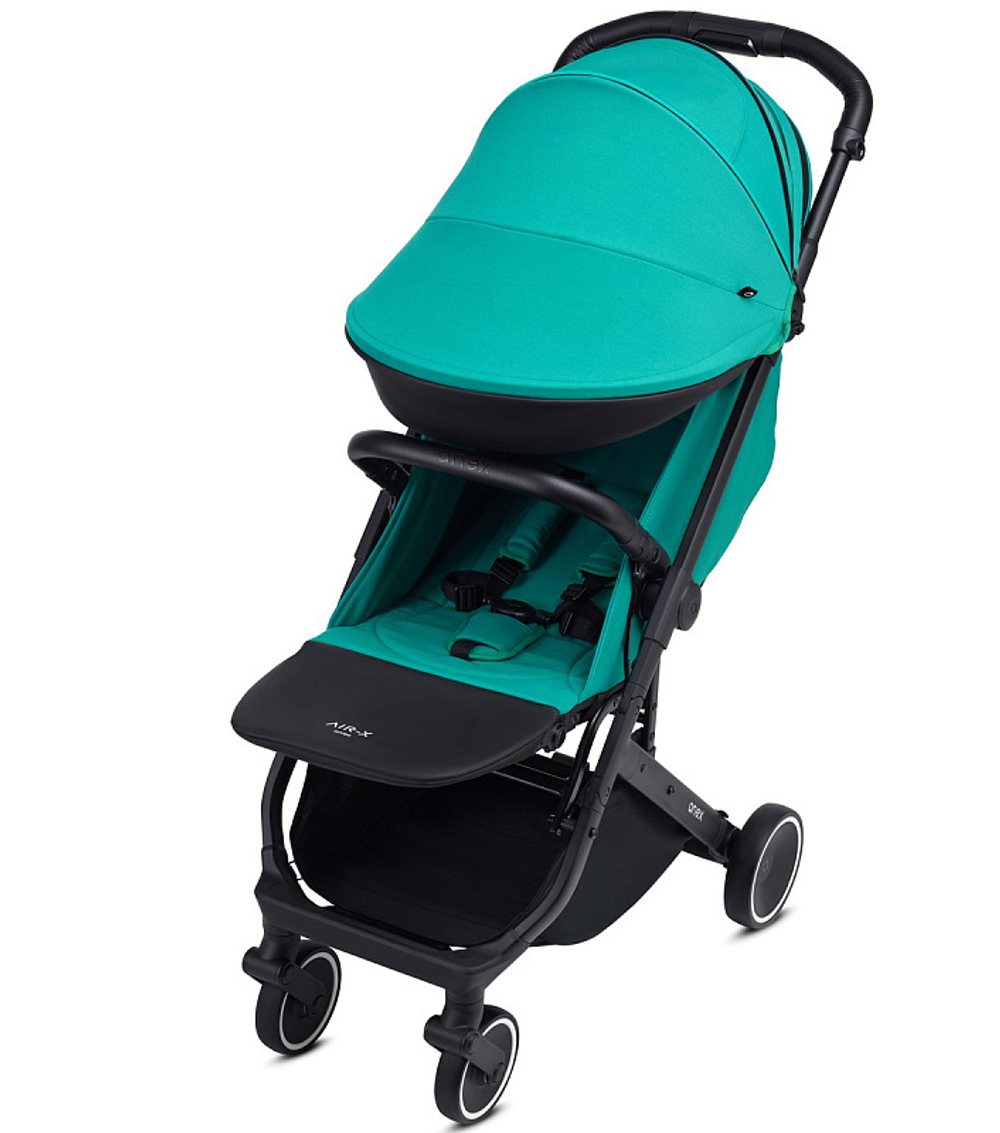 Детская коляска Anex Air-X Travel Cot 2 в 1 green/black
