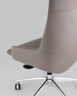 Кресло руководителя TopChairs Bow серый