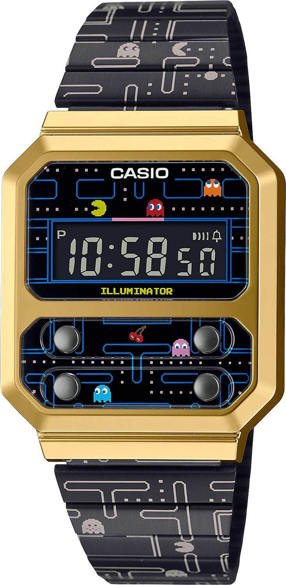 Японские наручные часы Casio Vintage A100WEPC-1BER