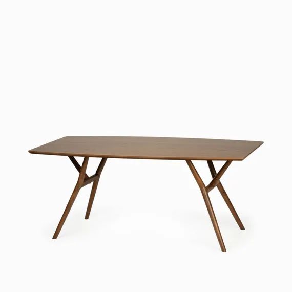 Обеденный стол Comfort Zone 180х90 см, шпон ореха