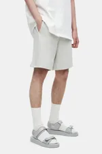 Шорты SHU хлопковые светло-серые