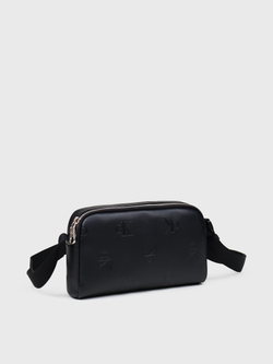 Сумка Calvin Klein Allover Monologo Camera Bag Black