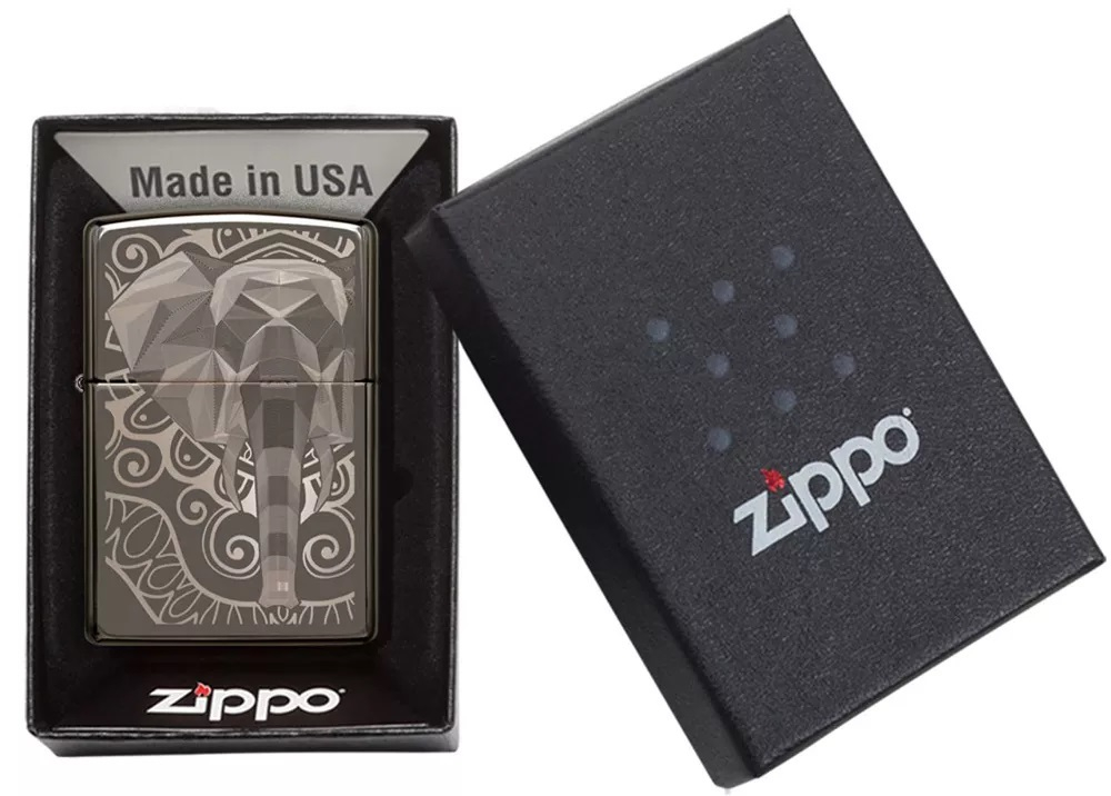 Зажигалка Elephant Fancy Fill Design ZIPPO 49074