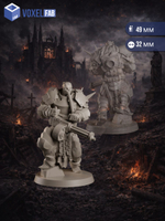 Тяжелая пехота, Легион Еретиков миниатюры для настольных игр РНИ, Trench Crusade