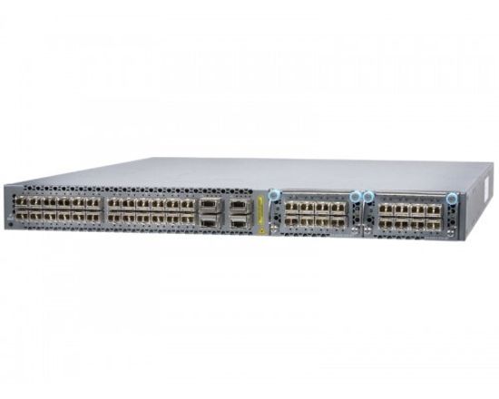 Сетевое оборудование Juniper EX4600-40F-AFI-T в составе EX4600, 24 SFP+/SFP ports, 4 QSFP+ ports, 2