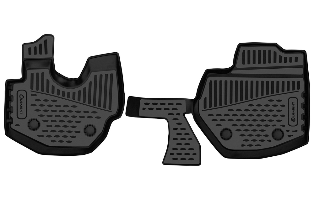 Коврики в салон для Sollers ARGO 2022 - Дизель, 2шт. (полиуретан) ELEMENTAN0453210K.F
