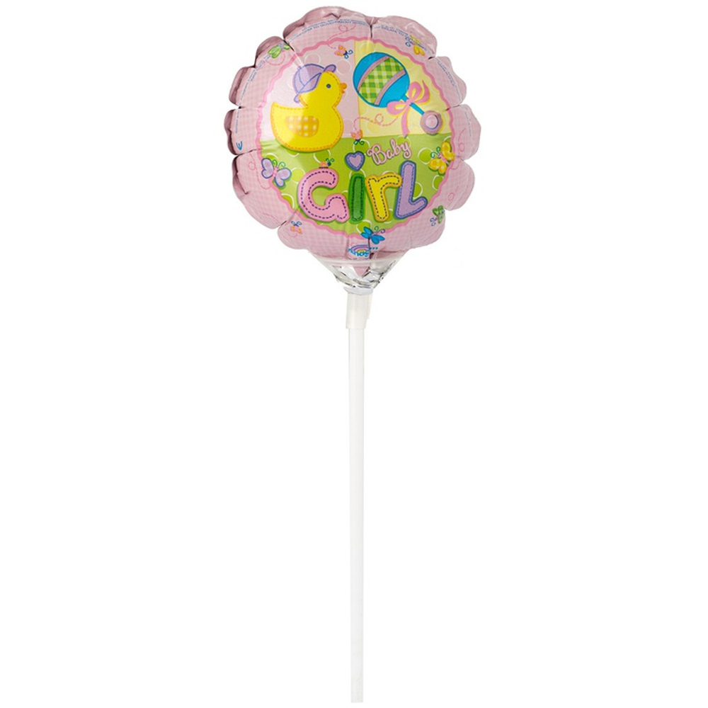 Шар Фольгированный Малыш девочка (Розовый)