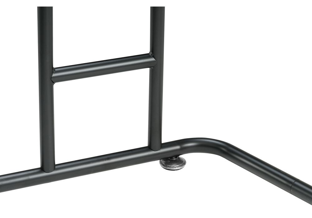 Компьютерный стол Desk 131х58х76 white / black