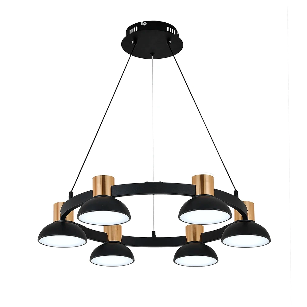 Подвесная люстра Indigo TRAFORO 11059/6P Black V000182L