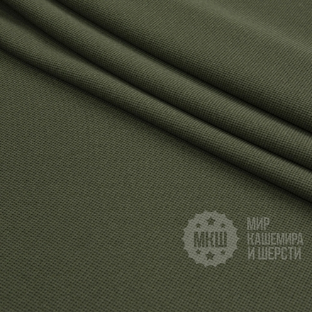 Шторы блэкаут для гостиной с тюлью: ОМА (арт. BL01-243-07) - 300х270, (170х270)х2 см. - (Возможна высота 250 см.) - зеленые