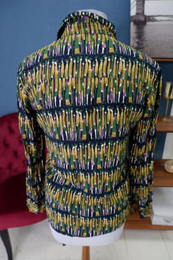 Рубашка Mari May с принтом 44 размер