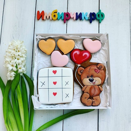 Имбирные пряники Любовь