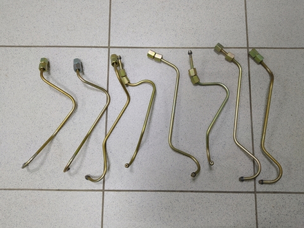 Комплект трубок топливных высокого давления (С/О гнутые, 8 шт) 238-1104308-В-8