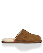 SCUFF SLIPPER MENS Chestnut