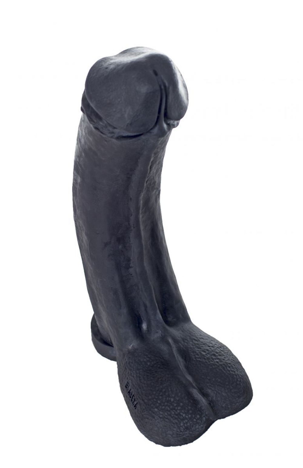 Черный фаллоимитатор-гигант Мистер Большой - 45 см. (Цвет: черный)