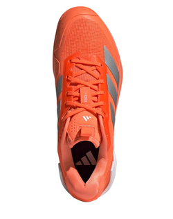 Мужские теннисные кроссовки Adidas Adizero Ubersonic 5 M Clay - lucid orange/silver metallic/core black
