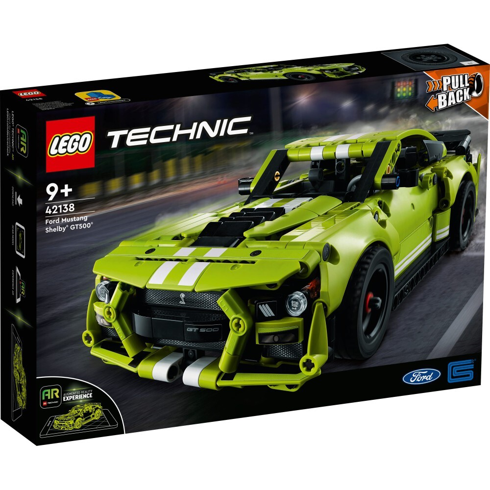 LEGO Technic — Ford Mustang Shelby GT500 Pull Back 42138 / артикул   42138  / GTIN 5702017156385