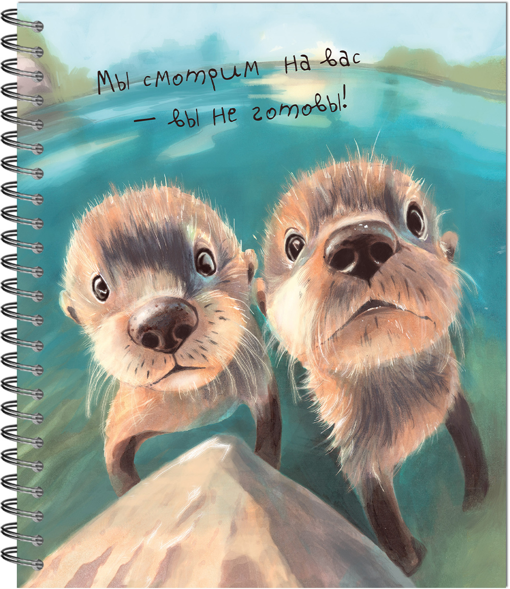 Тетрадь общая 48л., "Мордашки"