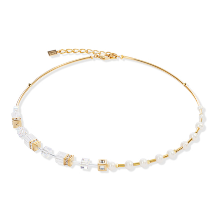 Колье Coeur de Lion White-Gold 1122/10-1416