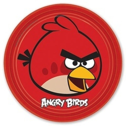 Тарелка, Angry Birds 23см
