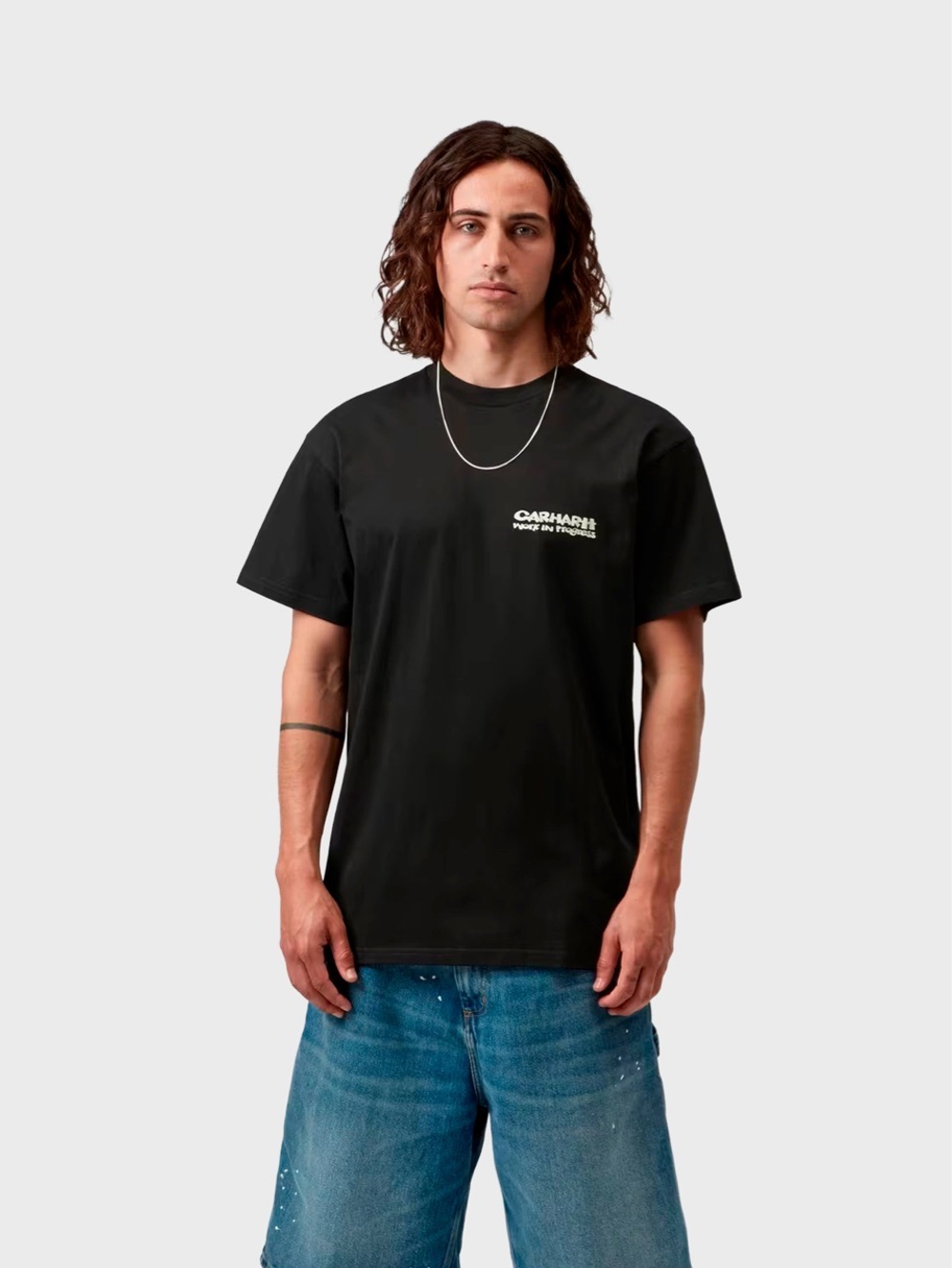 Футболка Carhartt WIP Cubist Black
