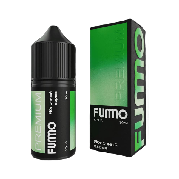 Купить Жидкость Fummo Aqua Salt 30 мл - Яблочный Взрыв (20 мг)