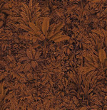 Джунгли в монохромном исполнении. Детальная прорисовка, эффект объемного изображения