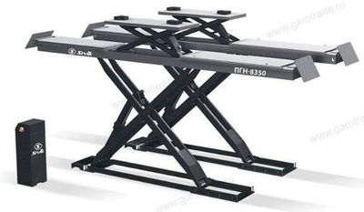 Подъемник ножничный для РУУК ГП 5000 кг С подъемником второго уровня ПГН-8350 Сивик