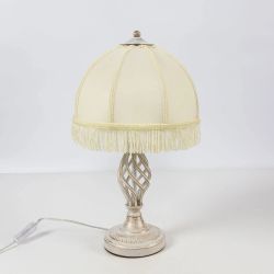 Citilux Базель CL407801 Настольная лампа с бежевым абажуром Патина