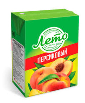 Лето Сок 0,2/27 ПЕРСИК