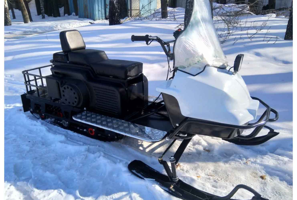 Мотобуксировщик РАЗГУЛЯЙ-17 Стандарт с лыжным модулем
