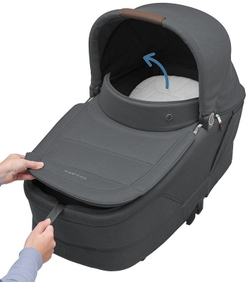 Коляска детская Maxi-Cosi Oxford Plus 3 в 1 с автокреслом CabrioFix Essential black 1978204110 PlusTwillic Graphite/Графит