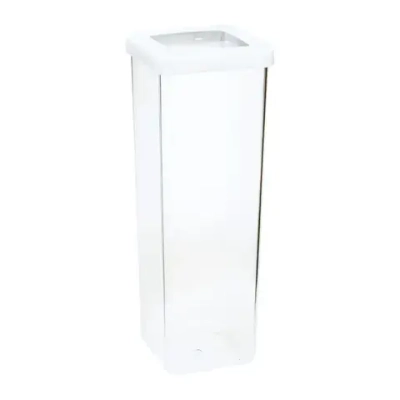 Емкость для сыпучих продуктов СТЕП 1,9 л 10х28 см Белый