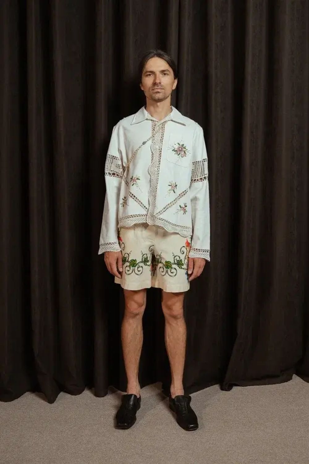 Рубашка Soeurs с Розами из Лент