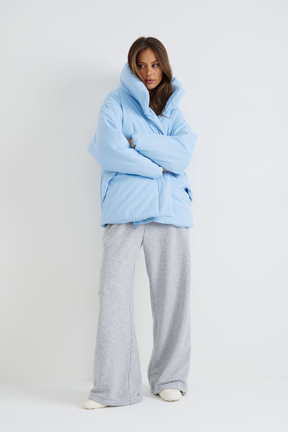 Куртка зимняя на утеплителе Isosoft голубого цвета